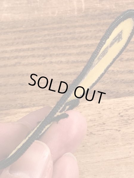 70年代頃のペンゾイルのビンテージの刺繡ワッペン