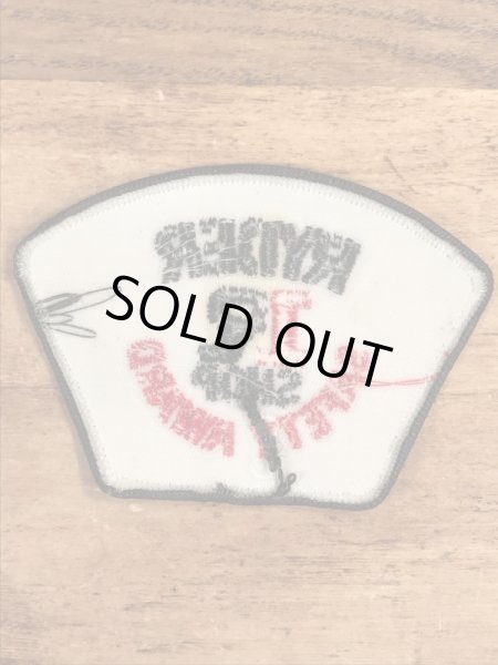 70'sのRyder Shop Safety Awardのヴィンテージの刺繡パッチ