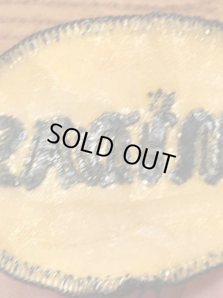 70’sのMidasのヴィンテージの刺繡パッチ