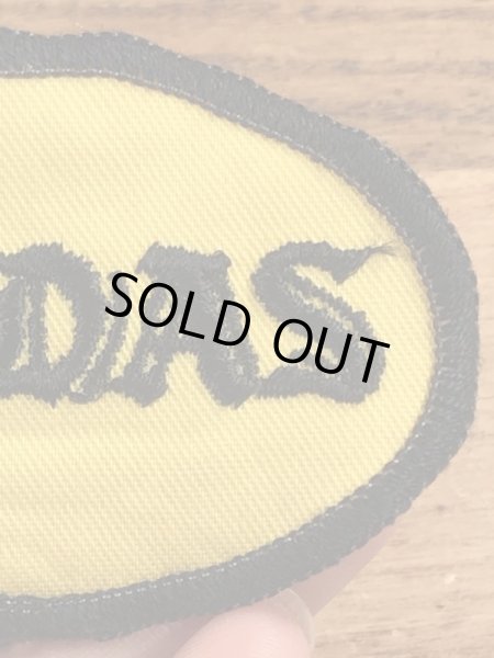 70’sのMidasのヴィンテージの刺繡パッチ