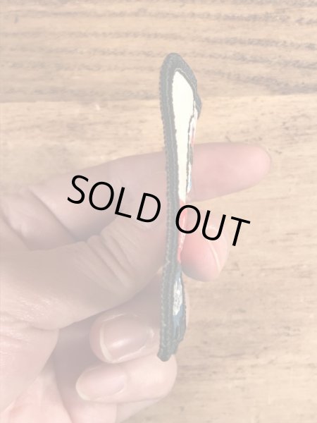 〜70年代頃のアモコモータークラブのビンテージの刺繡ワッペン