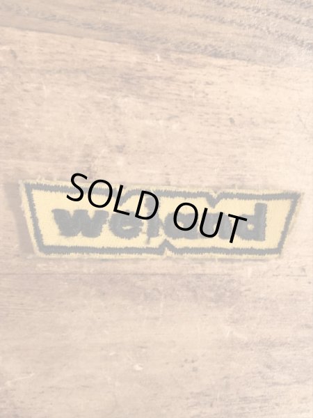 70年代頃のWeiandのビンテージの刺繡ワッペン