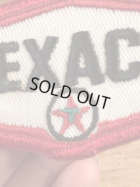 70年代頃のテキサコのビンテージの刺繡ワッペン