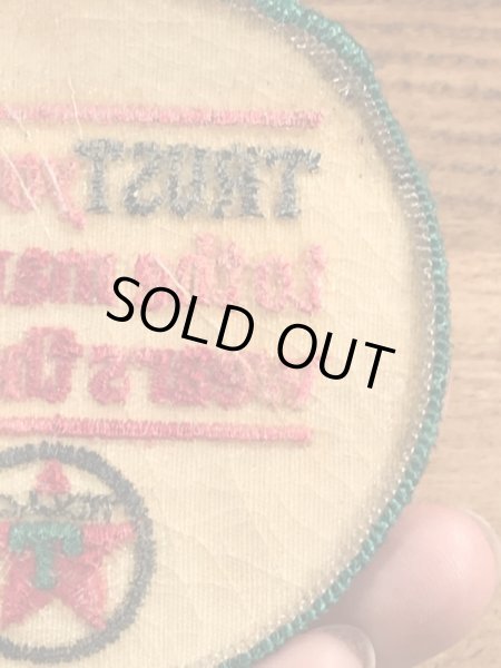 70年代頃のテキサコのビンテージのワッペン