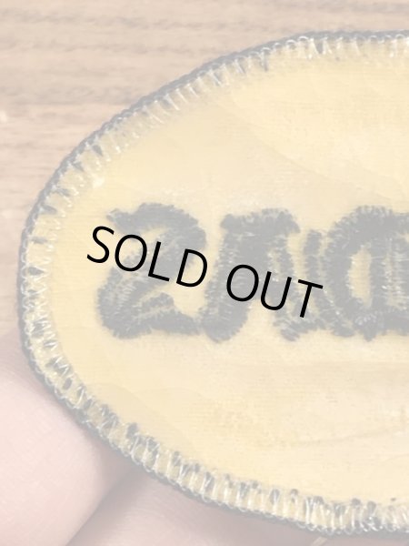 70’sのMidasのヴィンテージの刺繡パッチ