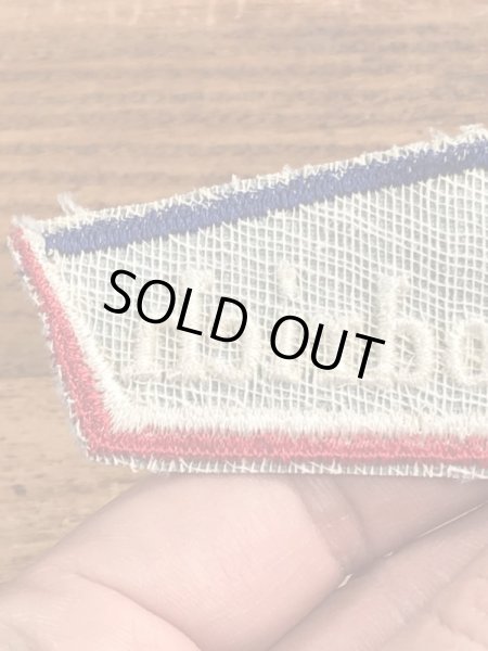 70’sのBFグッドリッチのヴィンテージの刺繡パッチ