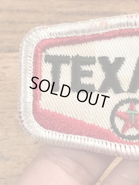 70年代頃のテキサコのビンテージの刺繡ワッペン