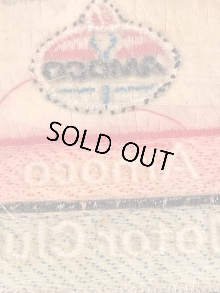 〜70’sのAmocoモータークラブのヴィンテージの刺繡パッチ