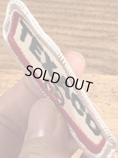 70年代頃のテキサコのビンテージの刺繡ワッペン