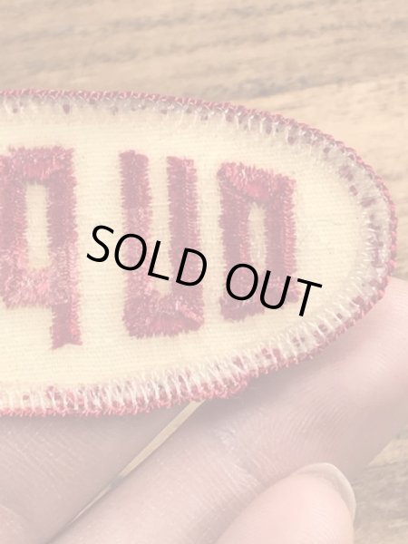 70年代頃のデュポンのビンテージの刺繡ワッペン