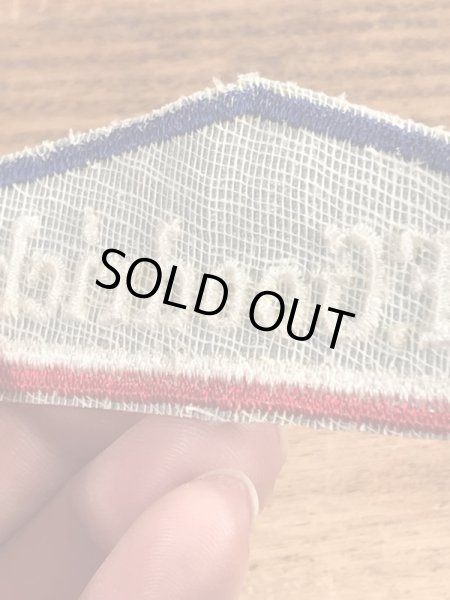 70’sのBFグッドリッチのヴィンテージの刺繡パッチ