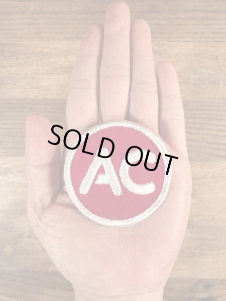 70年代頃のACスパークプラグのビンテージのワッペン