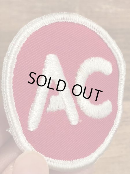 70年代頃のACスパークプラグのビンテージのワッペン