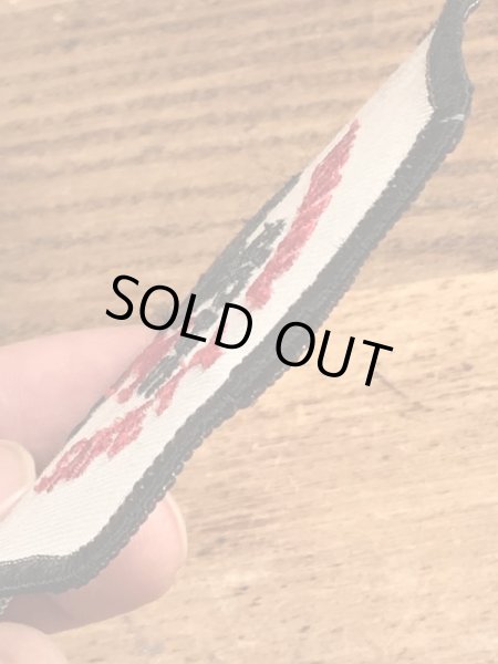 70年代頃のRyder Shop Safety Awardのビンテージの刺繡ワッペン