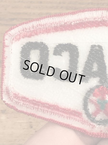 70’sのテキサコのヴィンテージの刺繡パッチ