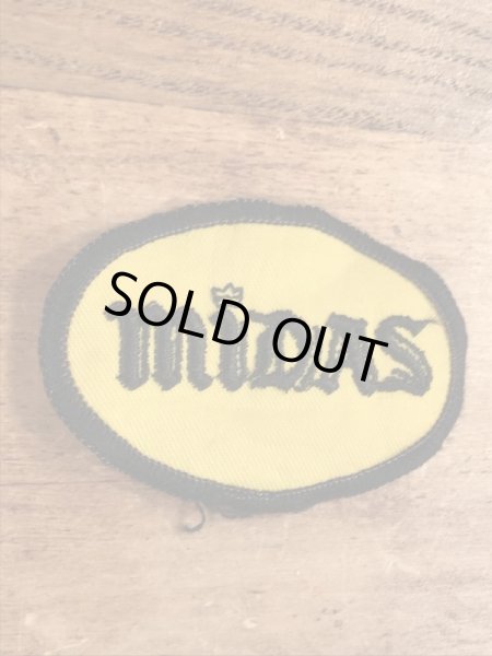 70年代頃のMidasのビンテージの刺繡ワッペン