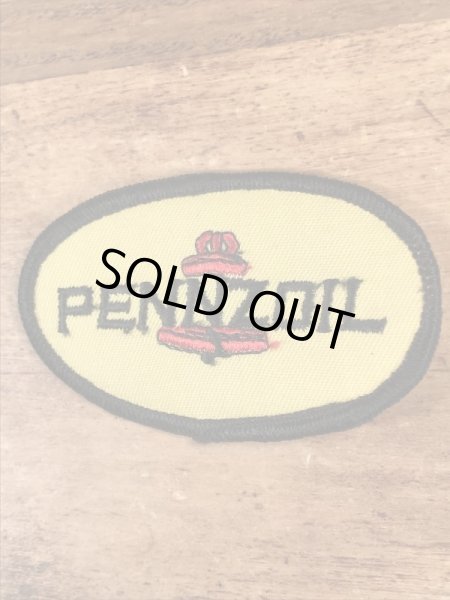 70’sのペンズオイルのヴィンテージの刺繡ワッペン