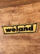 70’sのWeiandのヴィンテージの刺繡パッチ