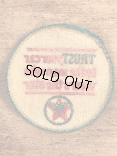 70’sのTexacoのヴィンテージの刺繍パッチ