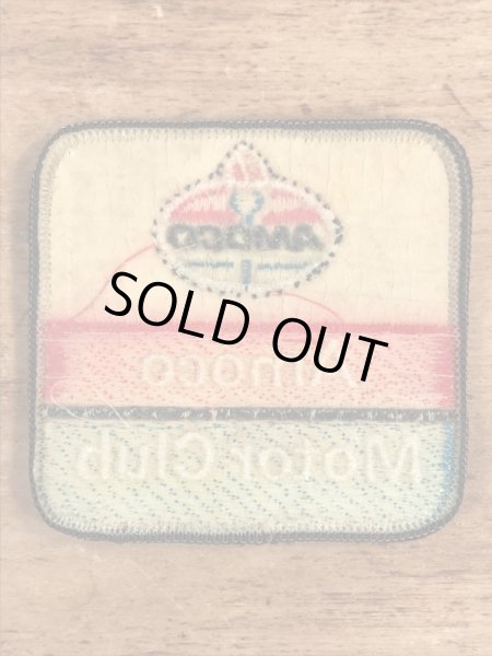 〜70’sのAmocoモータークラブのヴィンテージの刺繡パッチ