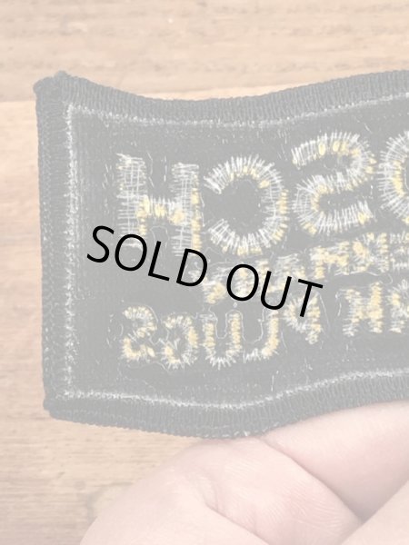 70’sのボッシュスパークプラグのヴィンテージの刺繡パッチ