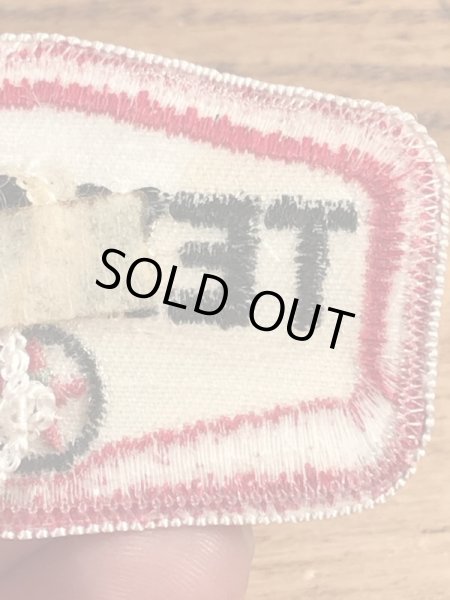 70年代頃のテキサコのビンテージの刺繡ワッペン