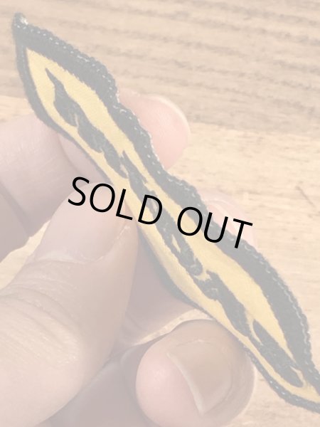 70年代頃のMidasのビンテージの刺繡ワッペン