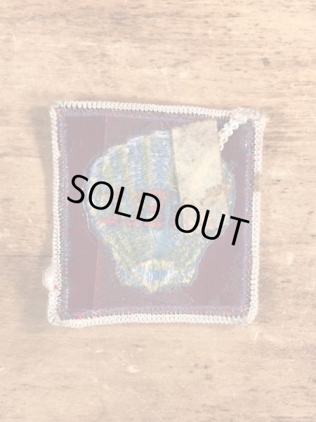 70’sのShellのヴィンテージの刺繍ワッペン