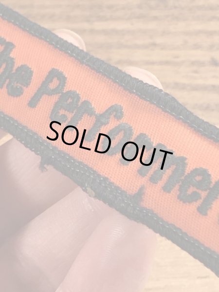 70年代頃のThe Performersのビンテージの刺繡ワッペン