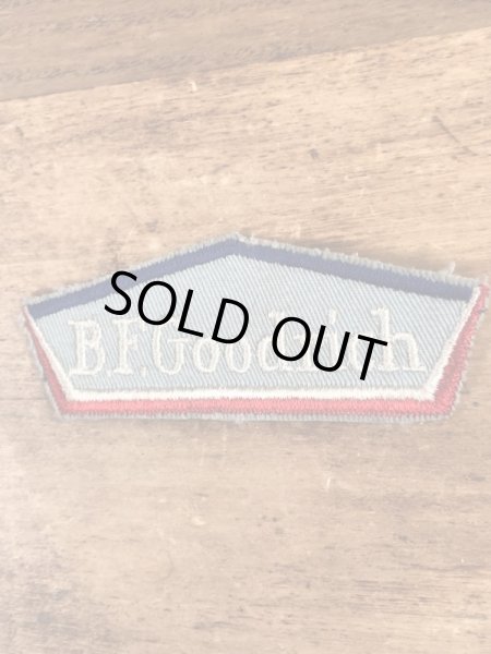 70’sのBFグッドリッチのヴィンテージの刺繡パッチ