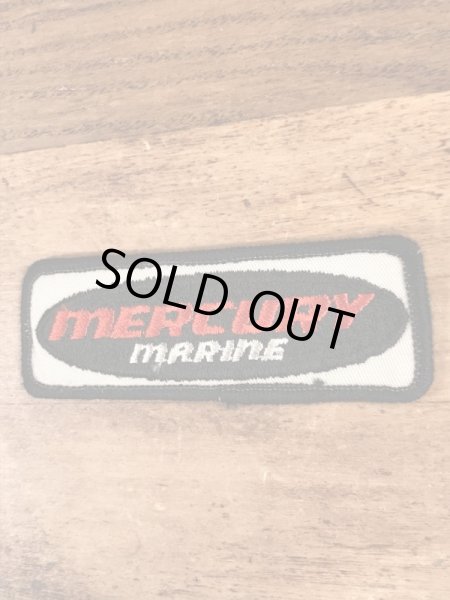 70’sのマーキュリーマリンのヴィンテージの刺繡パッチ