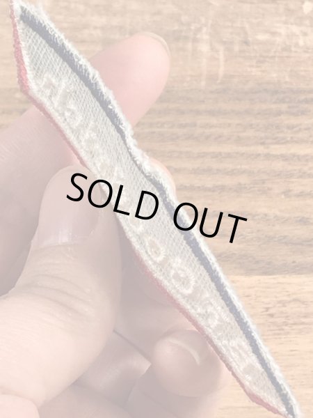 70年代頃のBFグッドリッチのビンテージの刺繡ワッペン