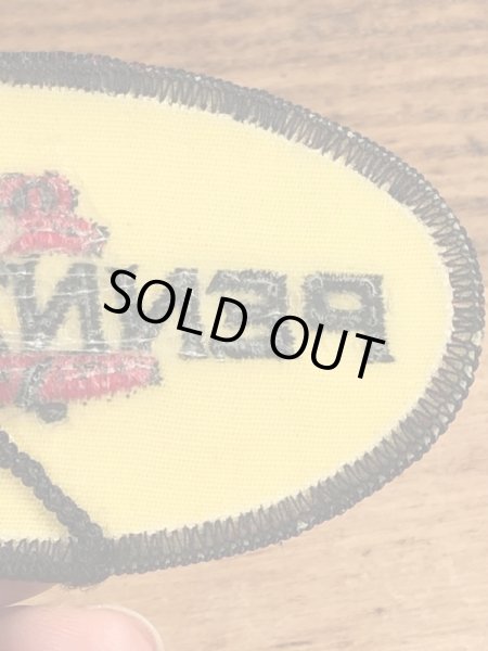 70年代頃のペンゾイルのビンテージの刺繡ワッペン