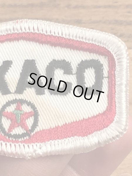 70’sのテキサコのヴィンテージの刺繡パッチ