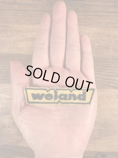 70年代頃のWeiandのビンテージの刺繡ワッペン