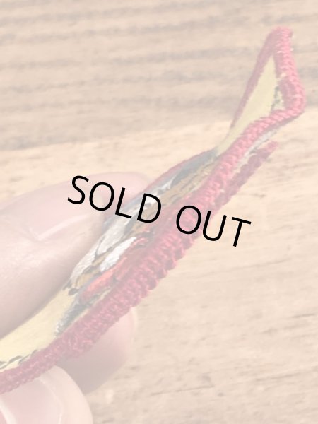 70’sのディズニーのドナルドダックのヴィンテージの刺繡パッチ