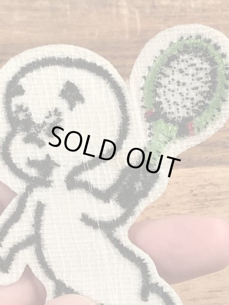 70’sのキャスパーのヴィンテージの刺繡パッチ