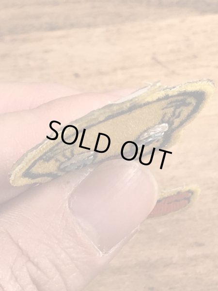 70年代頃のルーニーテューンズのトゥイーティーのビンテージの刺繡ワッペン