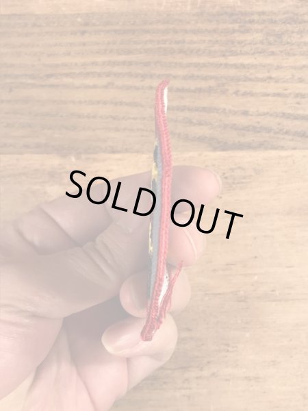 70年代頃のディズニーのミッキーとミニーマウスのビンテージの刺繡ワッペン