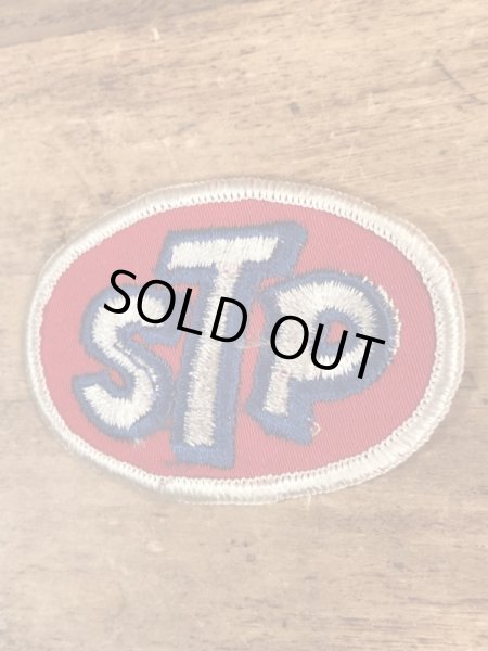 70’sのSTPオイルのヴィンテージの刺繡パッチ