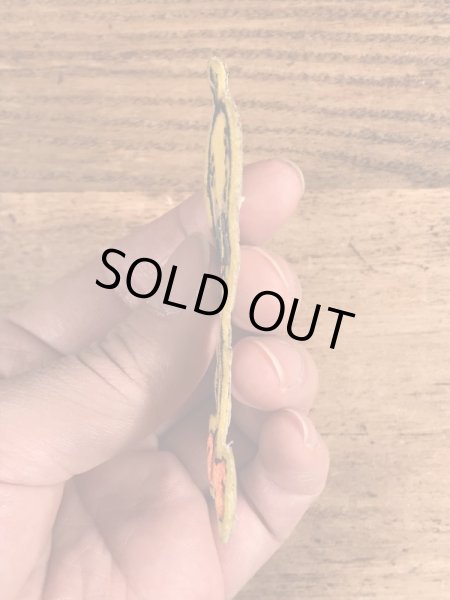 70年代頃のルーニーテューンズのトゥイーティーのビンテージの刺繡ワッペン