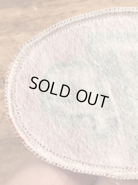 70’sのSTPオイルのヴィンテージの刺繡パッチ