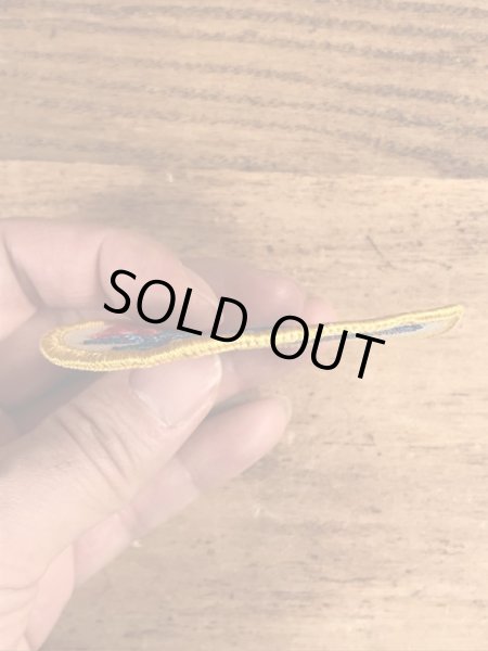 70’sのルーニーテューンズのロードランナーのヴィンテージの刺繡パッチ