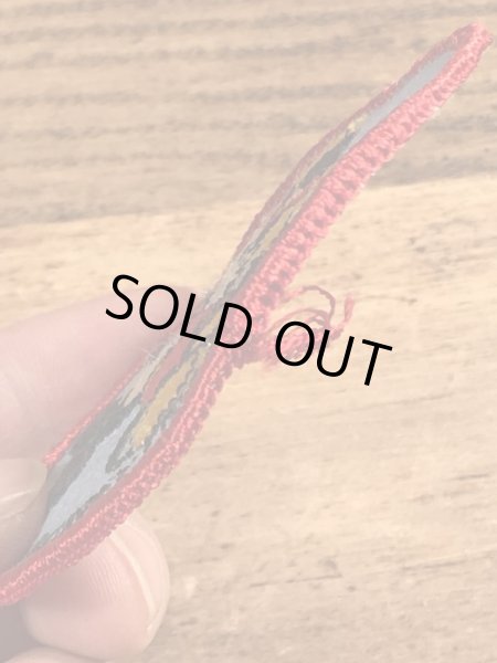 70’sのディズニーのミッキーマウスとミニーマウスのヴィンテージの刺繡パッチ