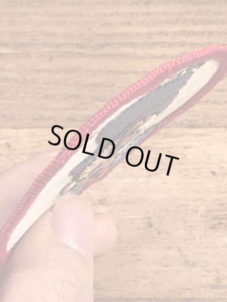 70年代頃のディズニーのジミニークリケットのビンテージの刺繡ワッペン