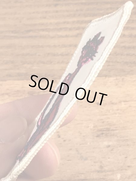 70年代頃のピンクパンサーのビンテージの刺繡ワッペン