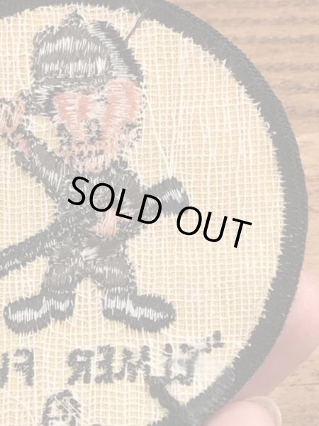 70’sのルーニーテューンズのエルマーフッドのビンテージの刺繡ワッペン