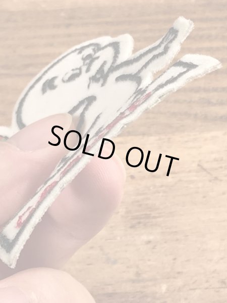 70’sのキャスパーのヴィンテージの刺繡パッチ