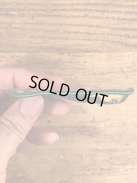 70’sのアメコミのフラッシュゴードンのヴィンテージの刺繡パッチ