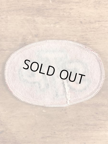 70’sのSTPオイルのヴィンテージの刺繡パッチ